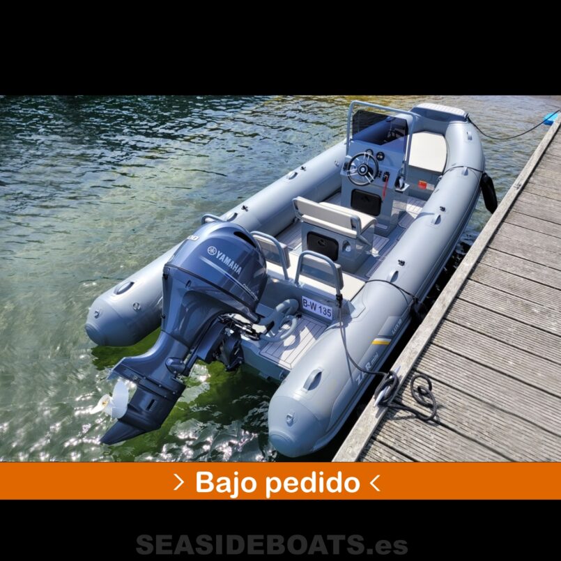 ZAR Mini LUX18 RIB Greyline, equipamiento especial + Yamaha 100CV, eslora 5,50 m ZAR Mini LUX18 RIB Greyline, equipamiento especial + Yamaha 100CV, eslora 5,50 m