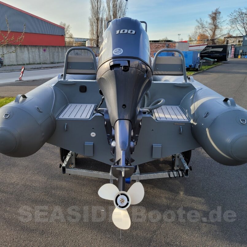ZAR Mini LUX18 RIB Greyline, equipamiento especial + Yamaha 100CV, eslora 5,50 m ZAR Mini LUX18 RIB Greyline, equipamiento especial + Yamaha 100CV, eslora 5,50 m